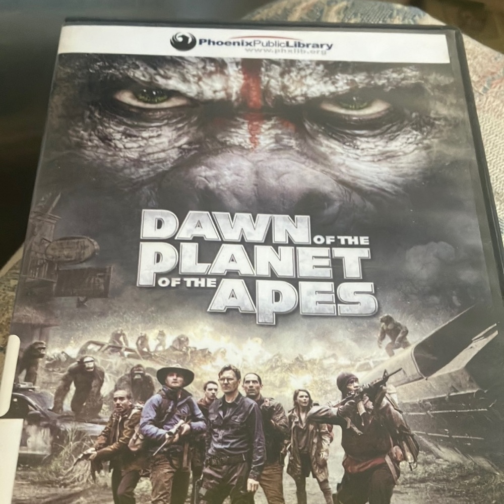 Dawn of the Planet of the Apes DVD library copy